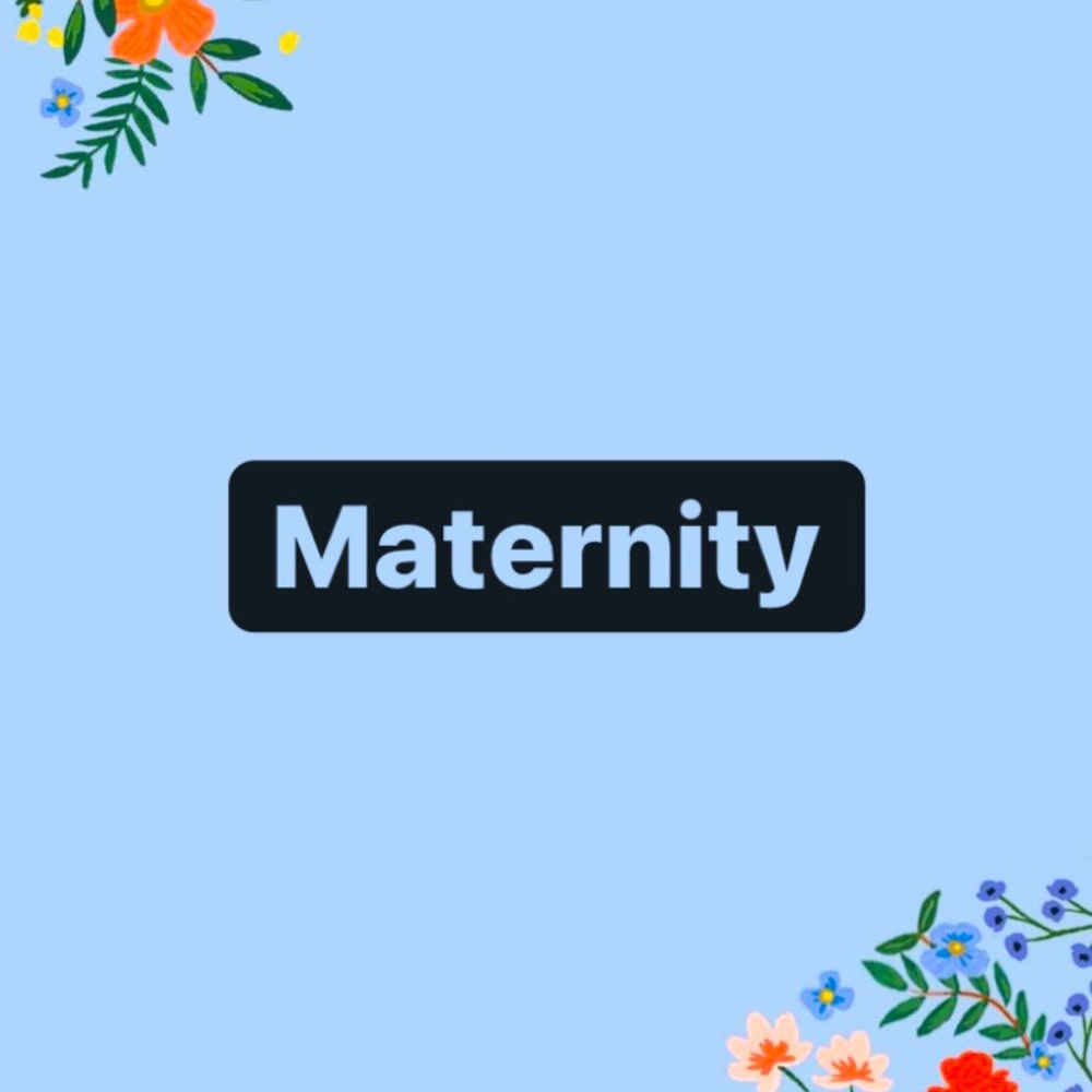 MATERNITY ITEMS
